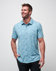 TravisMathew | Knit Braddah Button-Up - Cameo