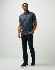 TravisMathew | Techwoven Country Mile Button-Up - Black
