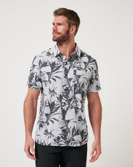 TravisMathew | Light Map Button-Up - Micro Chip