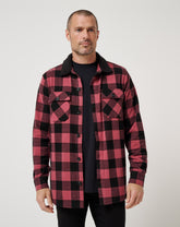 TravisMathew | Winterize Shirt Jacket - Roan Rouge