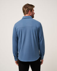 TravisMathew | Peak Fleece Shirt Jacket - Bering Sea