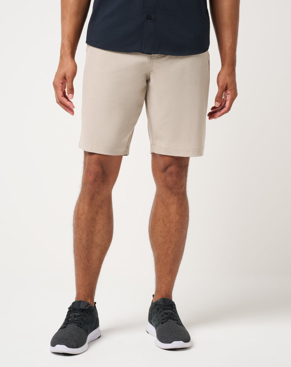 TravisMathew | Beck 2.0 Short 10In - Heather Khaki