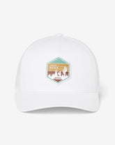 TravisMathew | High Desert Horizon Snapback Hat - White