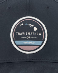 TravisMathew | The Forbidden Isle 3.0 Honolulu Snapback Hat - Total Eclipse