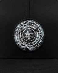 TravisMathew | The Patch Floral Snapback Hat - Black