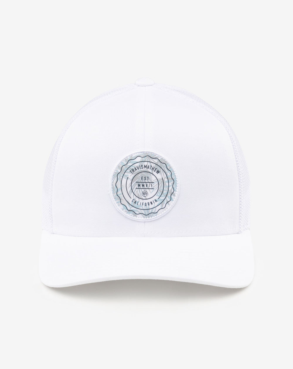 TravisMathew | The Patch Floral Snapback Hat - White