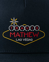 TravisMathew | Neon Magic Snapback Hat - Dark Blue