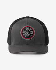 TravisMathew | The Patch Snapback Hat - Heather Grey Pinstripe
