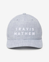 TravisMathew | Rockdale Snapback Hat - Heather Light Blue