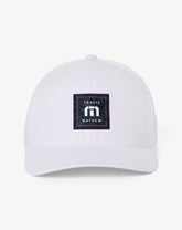 TravisMathew | Final Boarding Snapback Hat - White