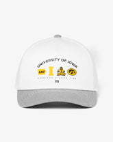 TravisMathew | Iowa Defensive Line Snapback Hat - White