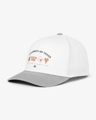 TravisMathew | UT Austin Defensive Line Snapback Hat - White