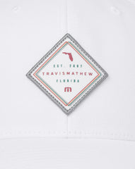 TravisMathew | Loan Shark Snapback Hat - White