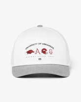 TravisMathew | Arkansas Defensive Line Snapback Hat - White