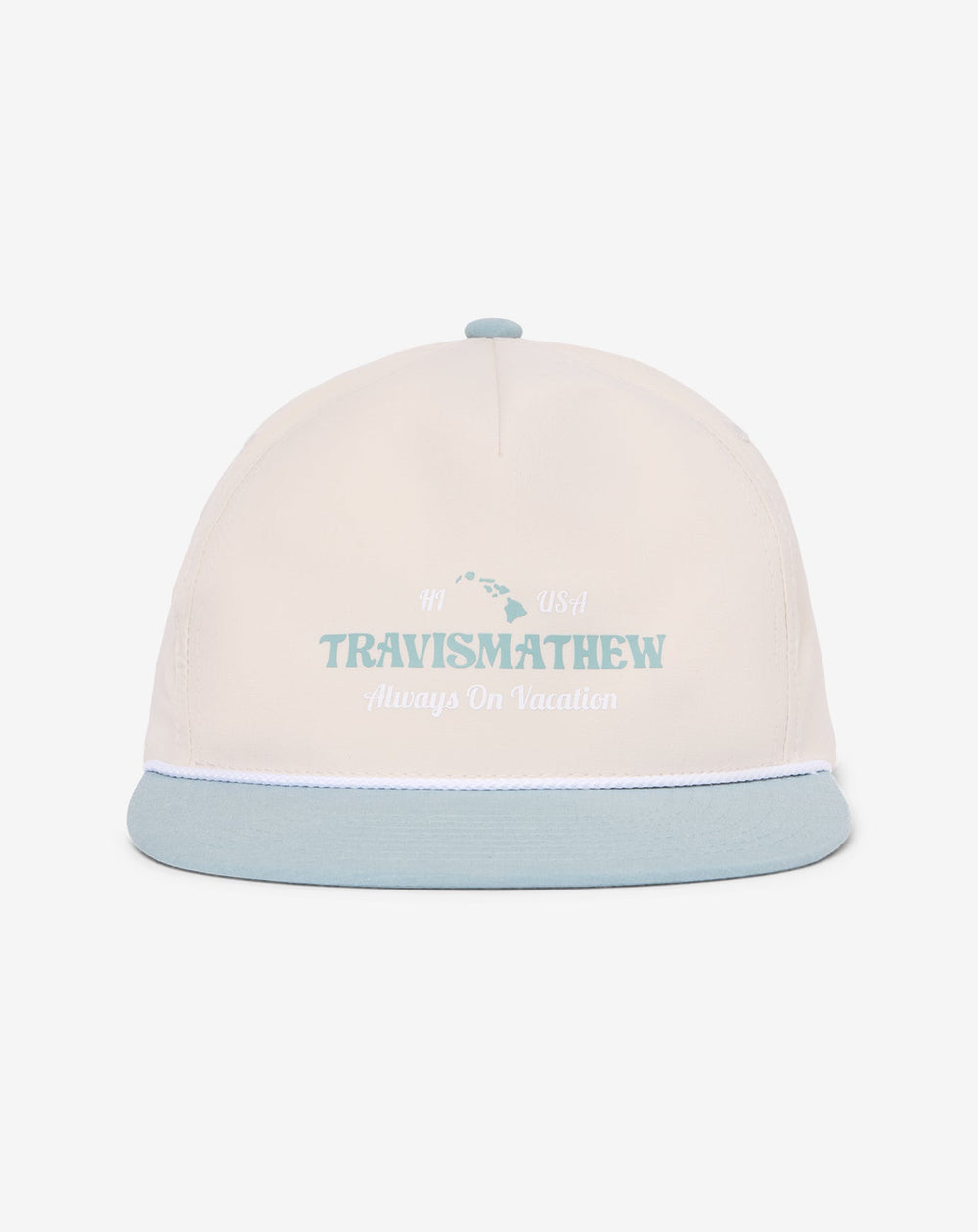 TravisMathew | Helm Hopper Snapback Hat - Moonbeam