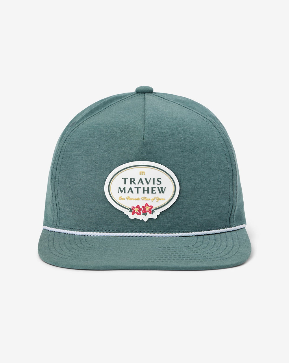 TravisMathew | Patron Badge Snapback Hat - Silver Pine