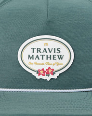 TravisMathew | Patron Badge Snapback Hat - Silver Pine