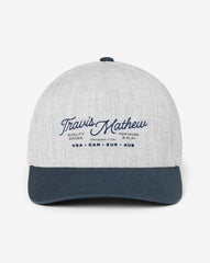 TravisMathew | Perfect Plan Snapback Hat - Heather Grey