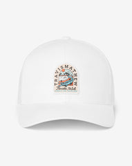 TravisMathew | Gator Glade Snapback Hat - White