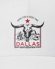 TravisMathew | Down South Dallas Snapback Hat - White