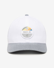 TravisMathew | Test The Waters Fitted Hat - White