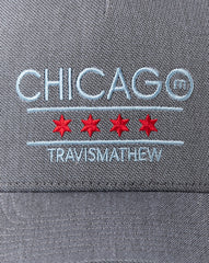 TravisMathew | South Side Fitted Hat - Heather Quiet Shade