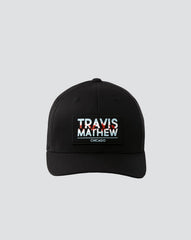 TravisMathew | Bulls Take The Court Fitted Hat - Black