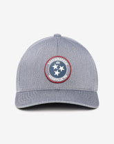 TravisMathew | Whiskey Neat Fitted Hat - Heather Quiet Shade