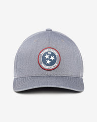 TravisMathew | Whiskey Neat Fitted Hat - Heather Quiet Shade
