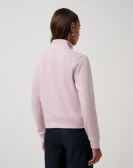 TravisMathew | Cloud Fleece Half Zip 2.0 - Heather Violet Ice
