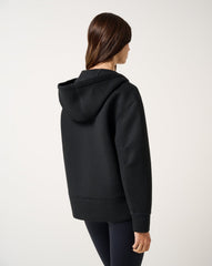 TravisMathew | Cloudscape Zip Hood - Heather Black