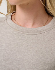 TravisMathew | Cloudscape Pullover - Heather Savannah Tan