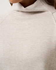 TravisMathew | Skyloft Soft Funnel Neck - Heather Savannah Tan