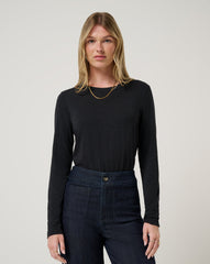 TravisMathew | Cloud Long Sleeve Tee - Black