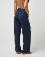 TravisMathew | Cloud Terry Wide Leg Pant - Navy Blazer