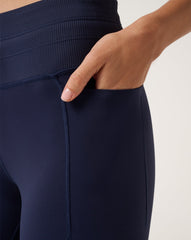 TravisMathew | Moveknit Tie Bonded Legging - Navy Blazer