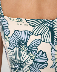 TravisMathew | MoveKnit Sleeveless Printed Dress - Sandshell Multi