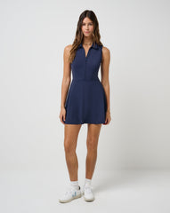 TravisMathew | Moveknit Sleeveless Polo Dress 2.0 - Navy Blazer