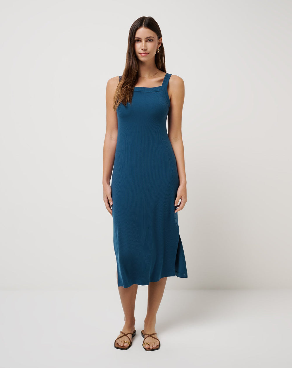 TravisMathew | Pinot Cloud Midi Dress - Poseidon