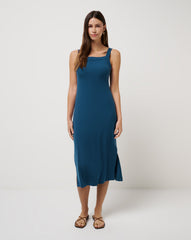 TravisMathew | Pinot Cloud Midi Dress - Poseidon