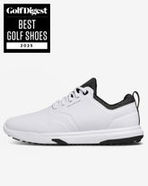 TravisMathew | The Daily Pro Plus Golf Shoe - White/Black