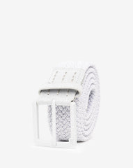 TravisMathew | Staggerwing 2.0 Stretch Woven Belt - Micro Chip/White
