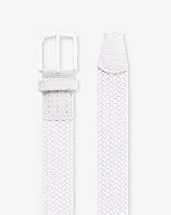 TravisMathew | Staggerwing 2.0 Stretch Woven Belt - Micro Chip/White