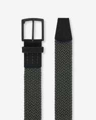 TravisMathew | Full Bar Stretch Woven Belt - Dark Olive