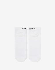 TravisMathew | Golf Sucks Ankle Sock - White