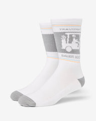 TravisMathew | No Goalie Crew Sock - White