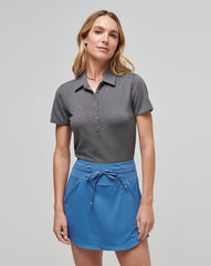 TravisMathew | Featherweight Active Polo - Heather Black