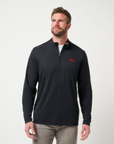 TravisMathew | Arkansas Time To Tailgate Quarter Zip - Black