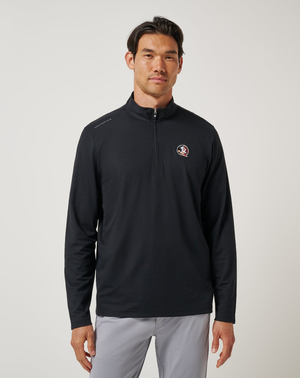 TravisMathew | FSU Time To Tailgate Quarter Zip - Black