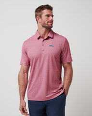 TravisMathew | Mississippi School Pride Polo - Heather Red
